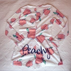Just Peachy PJ Romper